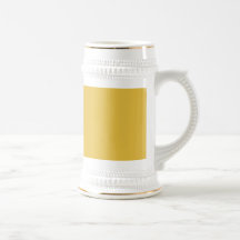 Gelber Senf Tee Tasse