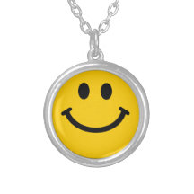 Gelber Smiley Personalisierter Schmuck