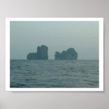Gelegentliche Felsen Poster