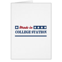 Gemacht in College Station Karte
