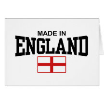 Gemacht in England Karte