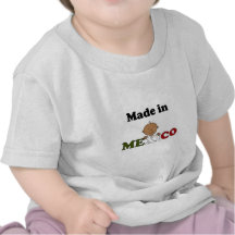 gemacht in ethnischem T-Shirt Mexikos