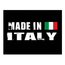 Gemacht in Italien Postkarten