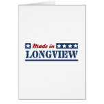 Gemacht in Longview TX Karte