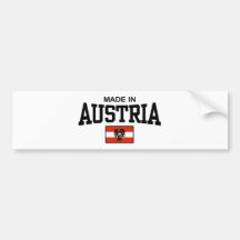 Gemacht in Österreich Auto Sticker