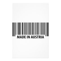 gemacht in Österreich-Ikone Personalisiertes Büropapier