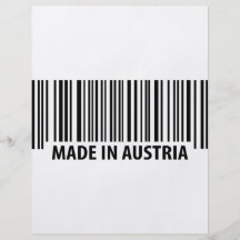 gemacht in Österreich-Ikone Flyerdruck