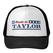 Gemacht in Taylor Baseball Mützen