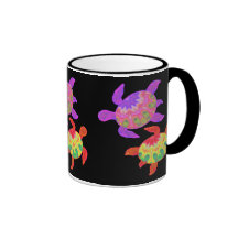 Gemalte Schildkröte-Becher Kaffee Tasse