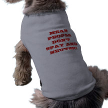 GEMEINE LEUTE SPAY NICHT UND NEUTRALISIEREN! HUNDEBEKLEIDUNG