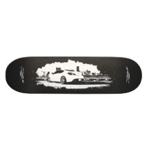 GEN-Coupé-Rückseite schoss mit weißem Silhouette-L Personalisierte Decks