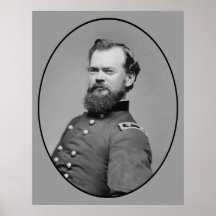 General James McPherson Posterdruck