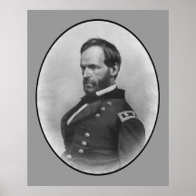 General Sherman -- Ziviler Kriegs-Held Plakatdrucke