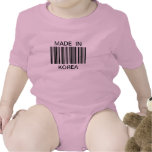 Generischer Bar-Code gemacht im T-Shirt