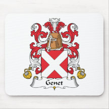 Genet Familienwappen Mousepad