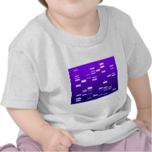 Genetischer Code DNA lila Hemden