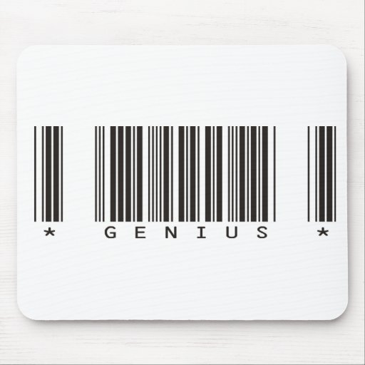 Genie-Bar-Code Mauspad