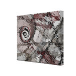 GEO - Abstrakter Leinwand-Druck Leinwand Druck