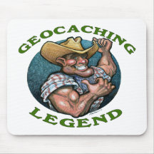 Geocaching Legende Mauspads
