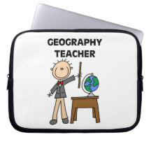 Geografie-Lehrer Computer Schutzhülle