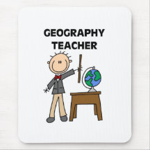 Geografie-Lehrer Mousepad