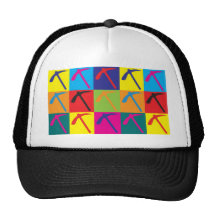Geologie-Pop-Kunst Trucker Mütze