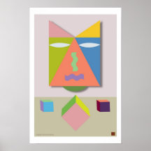 GeometCat-Druck Plakat