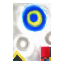 Geometrische Dreiheit (geometrischer Expressionism Individuelles Büropapier