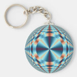 Geometrischer keychain Entwurf Schlüsselbänder