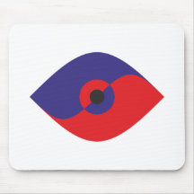 geometrisches Auge geometric eye Mauspad