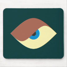 geometrisches Auge geometric eye Mauspad