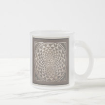 Geometrisches Mosaik Saragossas Salduba Kaffee Tassen