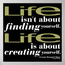 George Bernard Shaw-Zitat Plakatdrucke