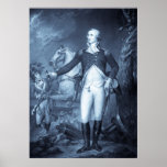 George Washington an Trentonplakat/-druck