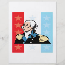 George Washington Flyerdruck