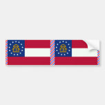Georgia-Flagge Autosticker
