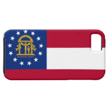 Georgia-Staats-Flagge iPhone 5 Cover