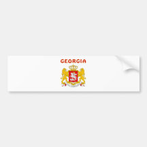 Georgia-Wappen Auto Aufkleber