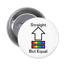Gerade aber des Gleichgestellten LGBT Stützstift Anstecknadelbuttons