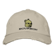 Gerade Bourbon Kentuckys stickten Hut Besticktes Baseballcap