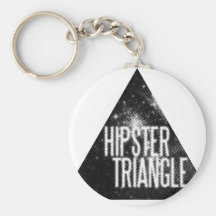 Gerade ein anderes Hipster-Dreieck Schlüsselbänder