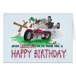 Gerade herein zusammenstoßend, um Ihnen alles Gute Karte