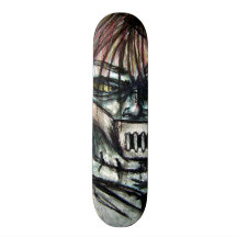 Gerade Jacken-psychischer Mörder für Halloween Individuelles Skateboard