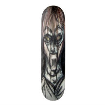 Gerade Jacken-psychischer Mörder für Halloween Individuelle Skatedecks