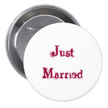 Gerade verheiratet buttons