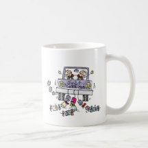 Gerade verheiratete homosexuelle Gastgeschenke Hoc Kaffee Tasse