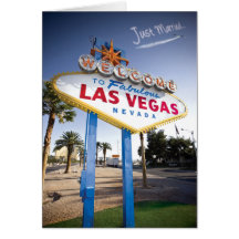 Gerade verheiratetes Las Vegas Karte