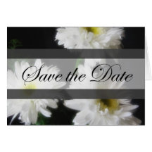 Gerbera-Gänseblümchen 11 Save the Date Wedding Grußkarten