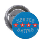 Gerechtigkeits-Liga-Helder lösten Logos Button