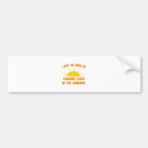 Geruch der deutschen Klasse morgens Autosticker